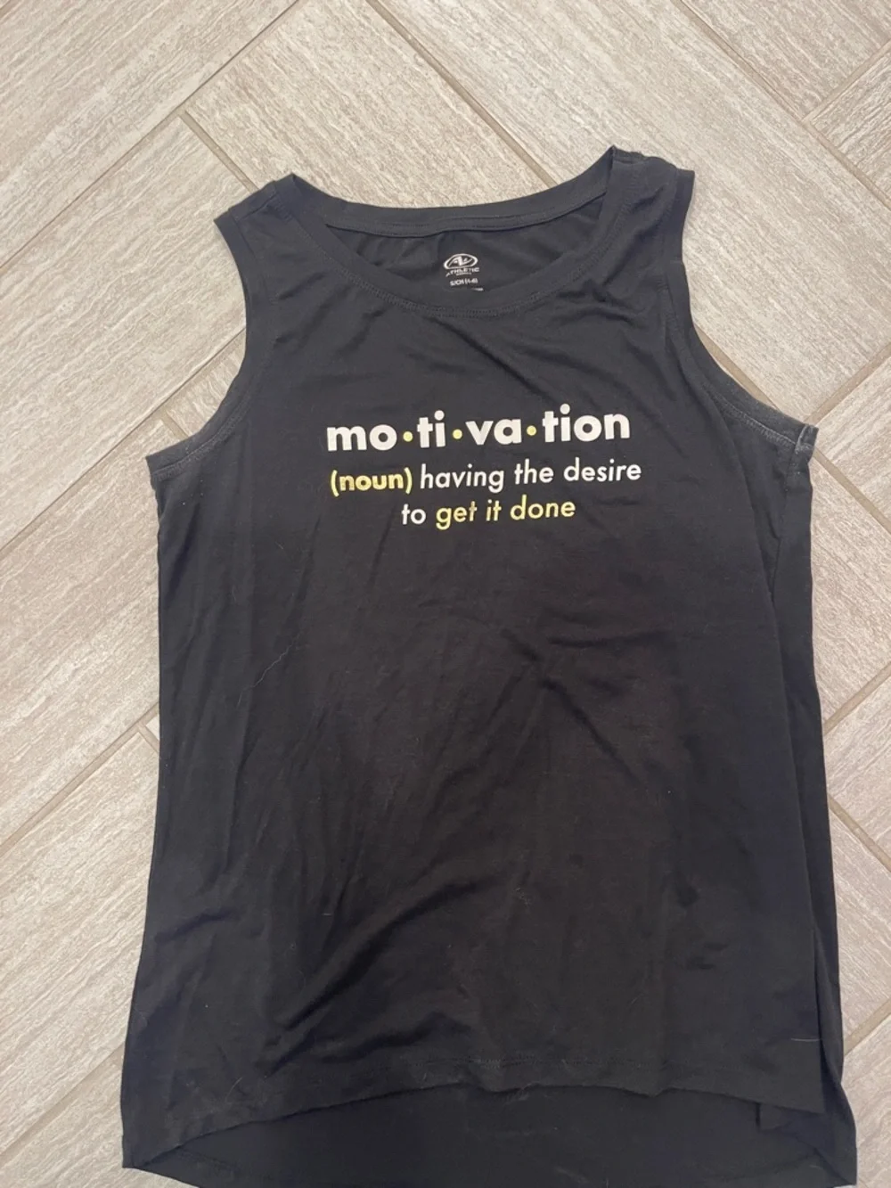 Two Women’s Graphic Tank Tops - Camo "Coffee & Cardio" - Picture 4 of 5